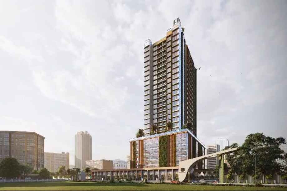 EV-9-Square-Gallery-Elevation-Image-Dusk-Vashi-Navi-Mumbai